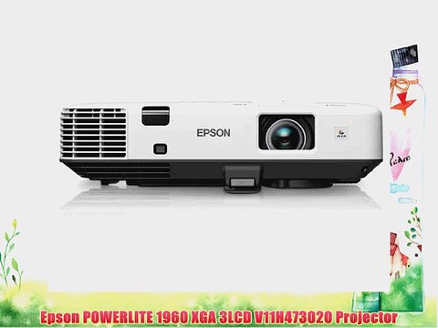 Epson POWERLITE 1960 XGA 3LCD V11H473020 Projector