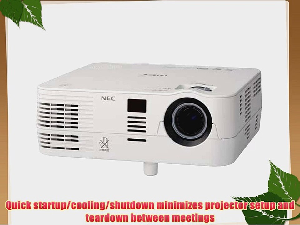 NEC NP-VE281 2800-Lumen High-Brightness Mobile Projector