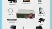 EUG 760 Mini Multimedia HD LCD Image System Home LED Digital Projector 1080P Cinema Theater