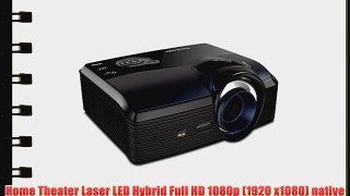 ViewSonic PRO9000 1600 ANSI Lumens Laser LED Hybrid Light Engine Full HD 1080P Home Theater