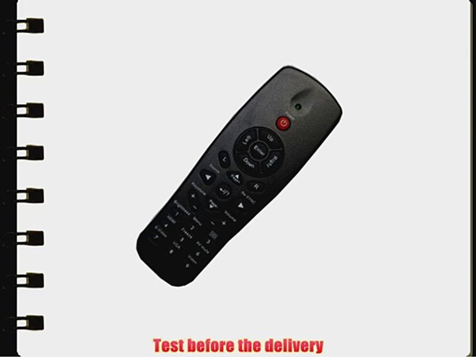 Universal DLP Projector Remote Control Unit Fit For Optoma DX626 DS323 TX551 TX631-3D