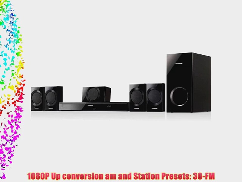 Panasonic SC-XH170 Energy Star 5.1-Channel 1000-Watt DVD Home Theater System