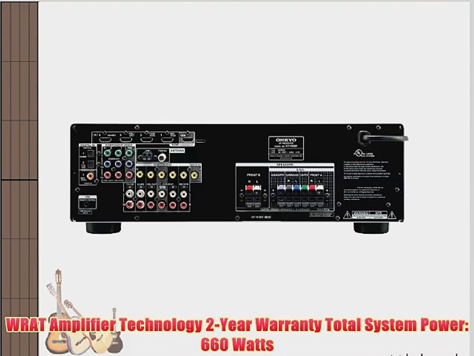 Onkyo HT-S3500 660 Watt 5.1-Channel Home Theater Speaker/Receiver Package