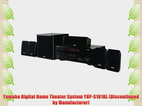 Yamaha Digital Home Theater System YHP-S101BL (Discontinued by Manufacturer)