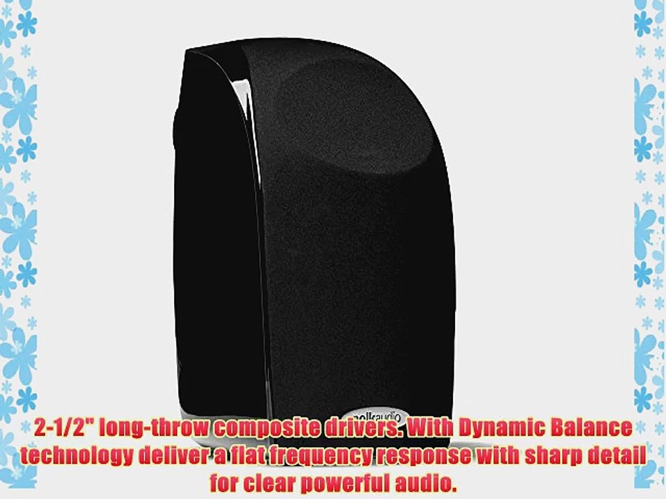 Polk Audio TL 1900 Blackstone 5.1-Channel Home Theater Speaker System