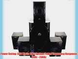 Acoustic Audio AA5160 Home Theater 5.1 Speaker System 500W with Powered Sub