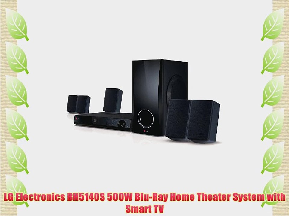 LG Electronics BH5140S 500W Blu-Ray Home Theater System with Smart TV