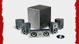 Paradigm Cinema 70 CT 5.1 Home Theater Surround Sound System (Silver)