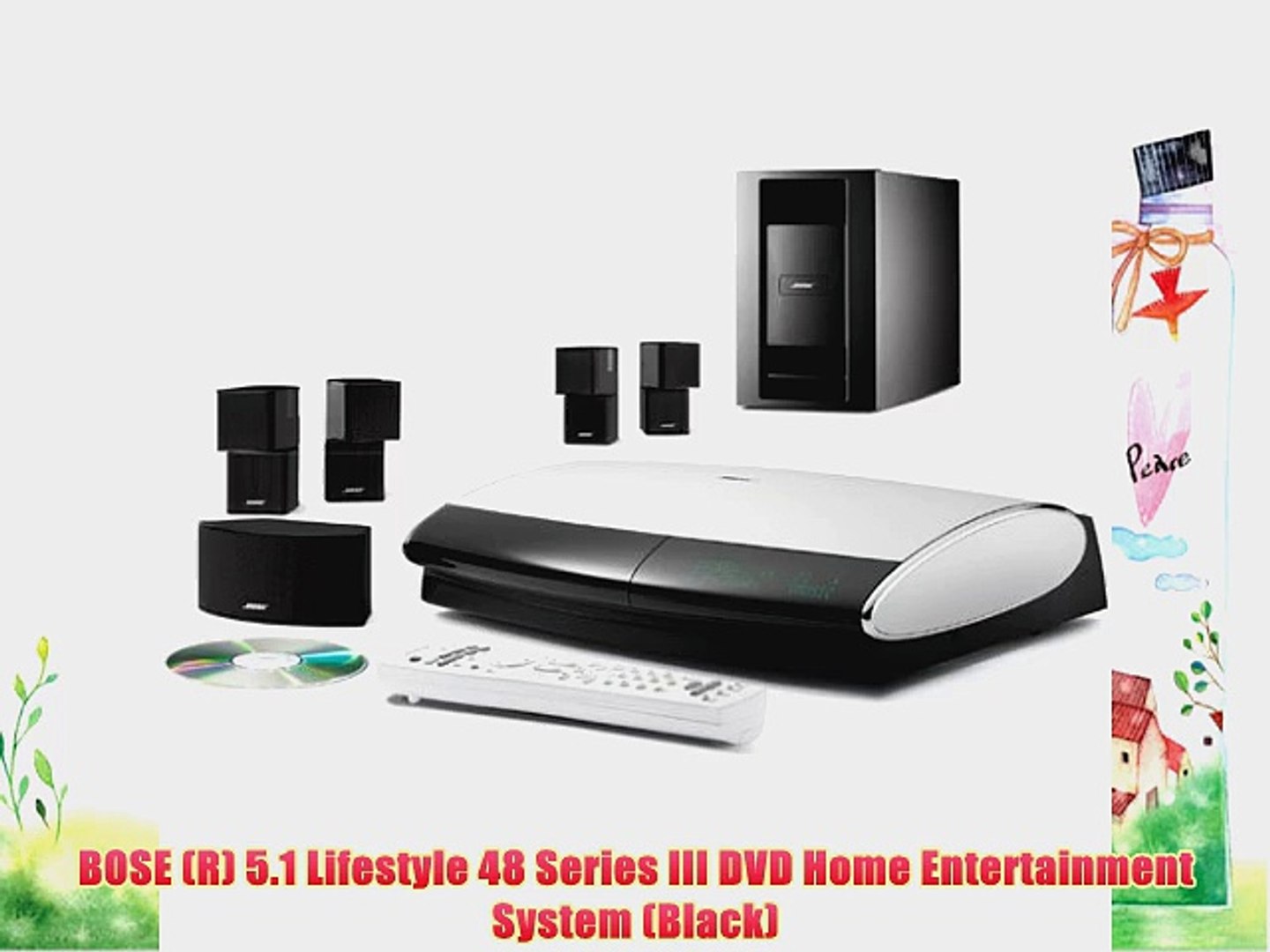 BOSE (R) 5.1 Lifestyle 48 Series III DVD Home Entertainment System (Black)  - video Dailymotion