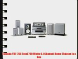 Yamaha YHT-755 Total 730 Watts 6.1 Channel Home Theater in a Box with DVD Player