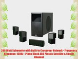 Pyle PHS51P PyleHome 5.1 Home Theater Passive Audio System Four Satellite Center Channel and