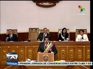 Maduro reitera su determinación a defender al país y a su pueblo