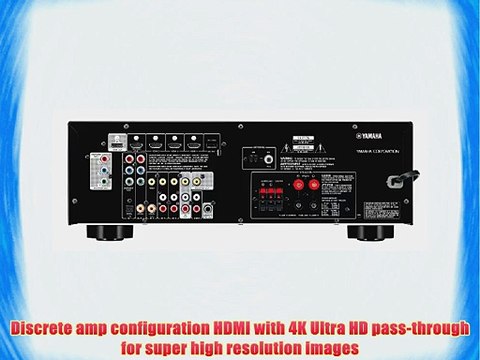 Yamaha RX-V377 5.1-Channel A/V Home Theater Receiver