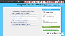 Duplicate Killer for Microsoft Outlook Full [Legit Download]