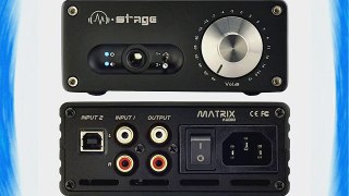 Matrix M-stage HPA-2 (USB)24bit/192kHz USB Headphone Amplifier AMP black
