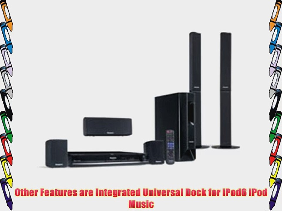 Panasonic SC-PT673 DVD Home Theater Sound System