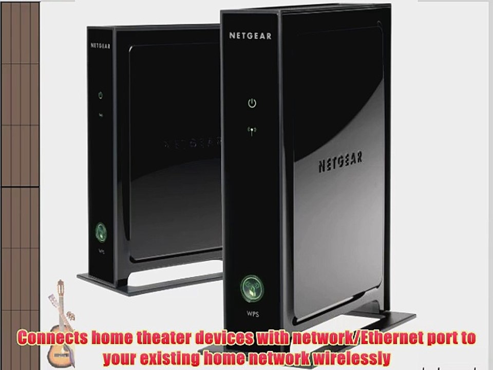 NETGEAR 3DHD Wireless Home Theater Networking Kit WNHDB3004