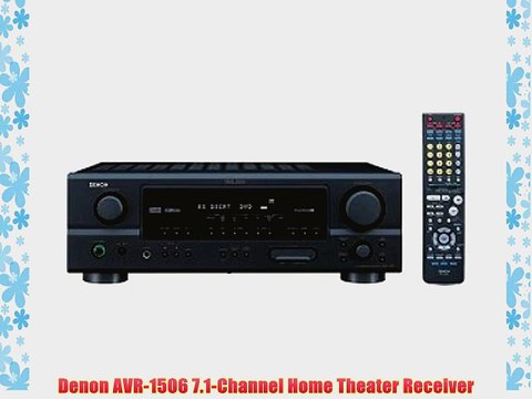 Denon AVR-1506 7.1-Channel Home Theater Receiver
