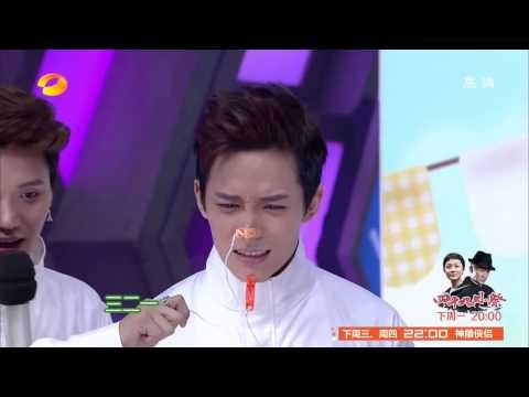 《快乐大本营》看点 Happy Camp 11/29 Recap: 至上励合脸被夹刁钻角度太销魂-Zhi Shang Li He Face Clipped Look【湖南卫视官方版】