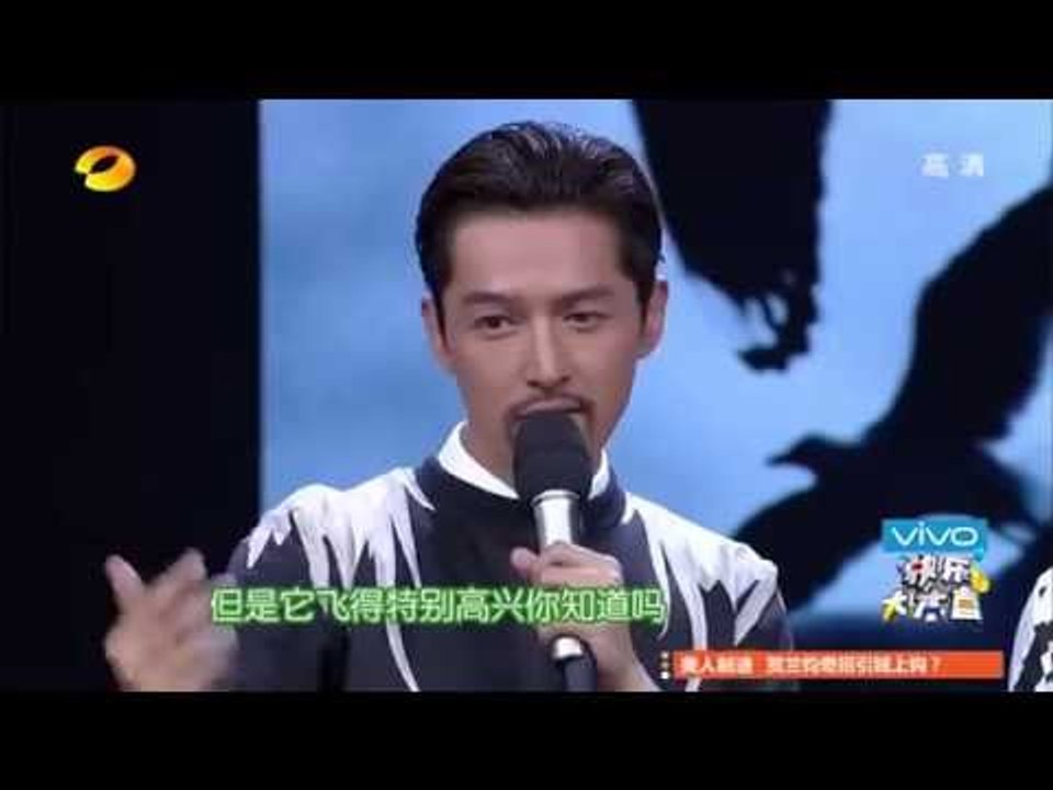 《快乐大本营》看点 Happy Camp 11/1 Recap: 胡歌现场玩手机拍“大片”-Hu Ge Shoots Film On Cell Phone【湖南卫视官方版】