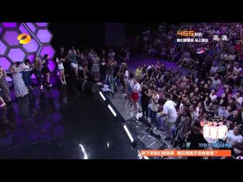 快乐大本营-爆笑经典回顾- 高难度挑战谢霆锋高圆圆现场触电-happy camp highlight【湖南卫视官方版1080P】