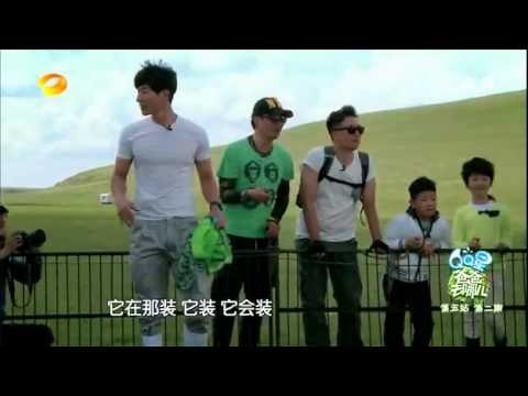 《爸爸去哪儿》第二季看点 Dad Where Are We Going S02 08/22 Recap: 呆萌姐姐智斗调皮羊-Grace Catches Goat【湖南卫视官方版】