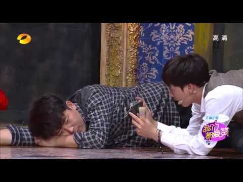 我们都爱笑-精彩片段-孙耀琦倒地陈伟霆趁机狂揩油-【湖南卫视官方版1080P】20140710