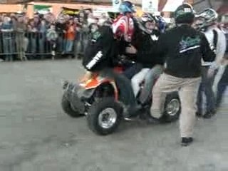 RACERX quad wheeling world record