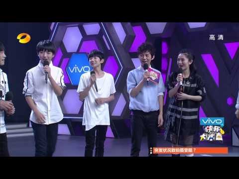 快乐大本营-精彩片段-TFBOYS个性介绍王俊凯自嘲年纪大-【湖南卫视官方版1080P】20140606