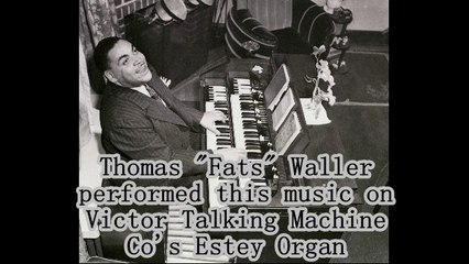 Fats Waller & The Louisiana Sugar Babes-1928-Thou Swell