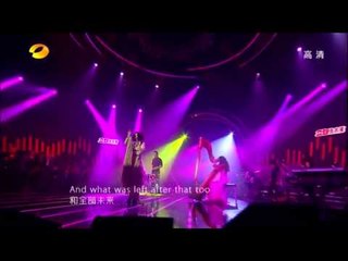 湖南卫视我是歌手-尚雯婕《Dog Days Are Over》惊艳全场-20130315