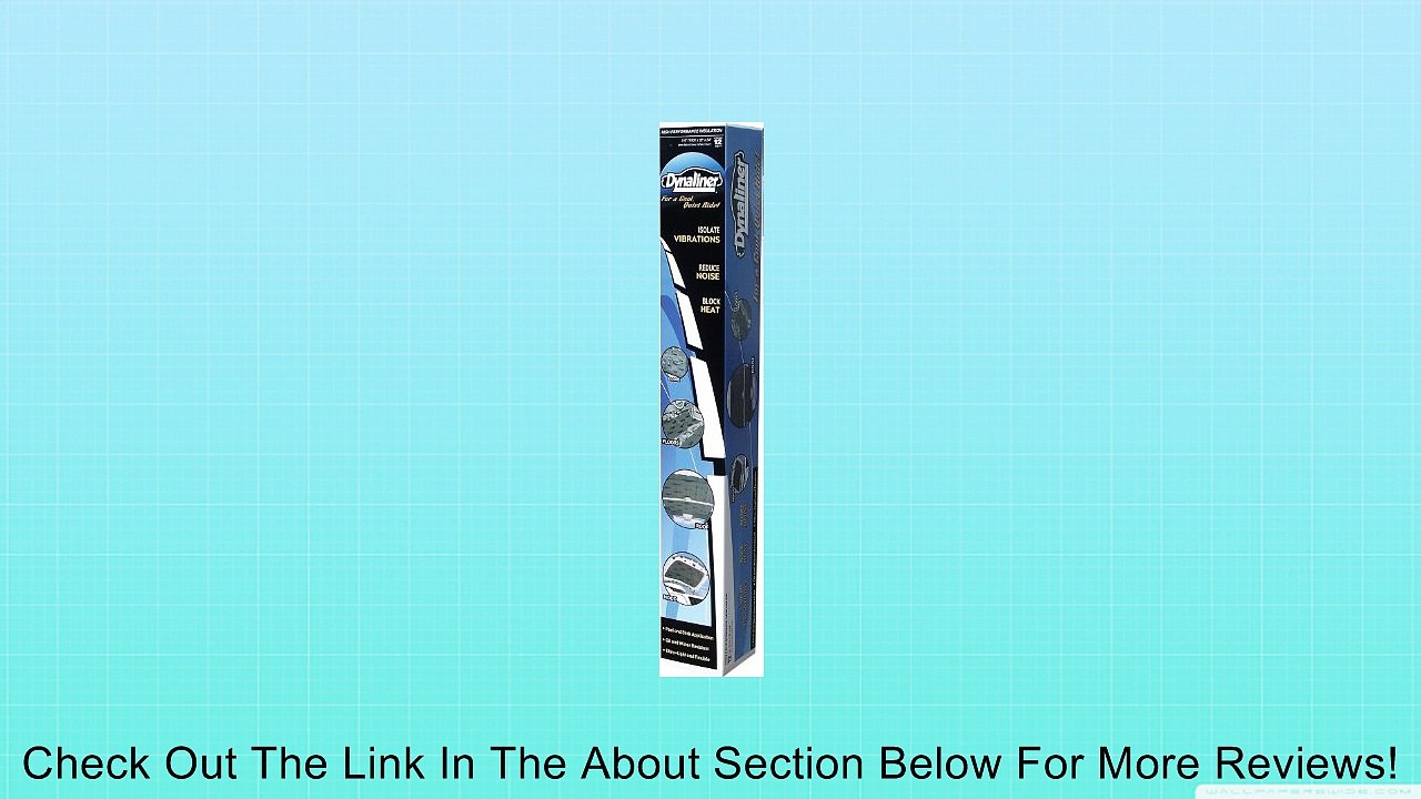 Dynamat 11102 Dynaliner 32" x 54" x 1/4" Thick Self-Adhesive Sound Deadener Review