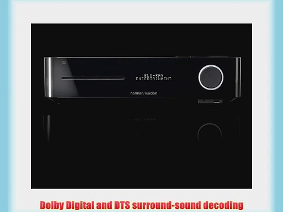 Harman Kardon BDS 5 SO 5.1 Channel Blu-ray Home Theater Receiver (Black Gloss)