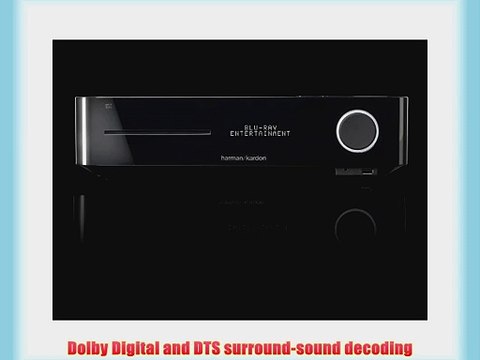 Harman Kardon BDS 5 SO 5.1 Channel Blu-ray Home Theater Receiver (Black Gloss)