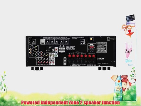 Yamaha RX-V677 7.2-channel Wi-Fi Network AV Receiver with AirPlay