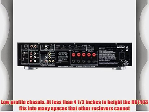 Marantz NR1403 Slim Line 5.1-Channel Home Theater AV Receiver
