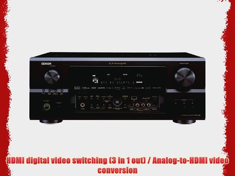 Denon AVR-4306B 7.1 CH Home Theater/MultiMedia A/V Receiver (Black)