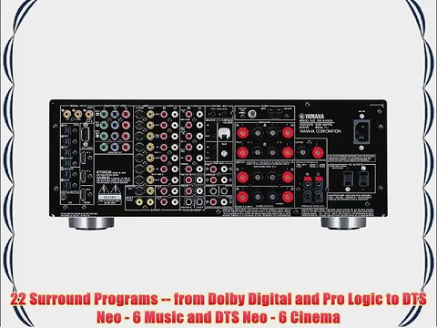 Yamaha RX-V2600 7.1 Channel Digital Home Theater Receiver (Discontinued by Manufacturer)