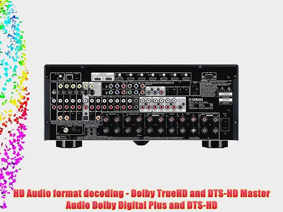 Yamaha RX-A2030 9.2-Channel Network Aventage Audio Video Receiver