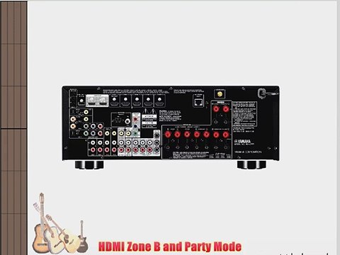 Yamaha RX-V777BT 7.2-channel Wi-Fi Network AV Receiver with AirPlay