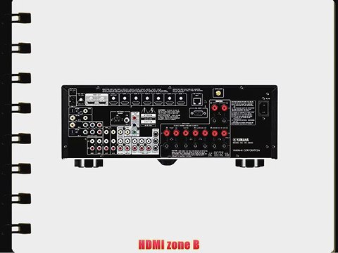 Yamaha RX-A840BL 7.2-Channel Wi-Fi Network AVENTAGE Home Theater Receiver