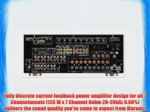 Marantz SR7007 7.2 channel Home Theater AV Receiver (Discontinued by Manufacturer)