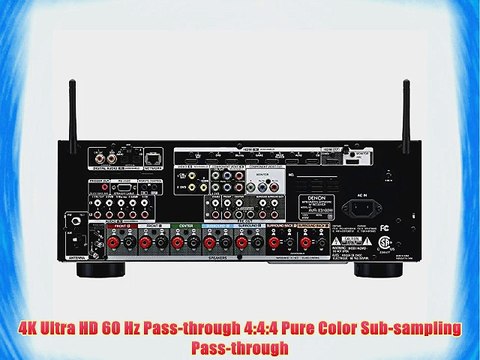 Denon AVR-X3100W 7.2 Channel Full 4K Ultra HD A/V Receiver with Bluetooth and Wi-Fi