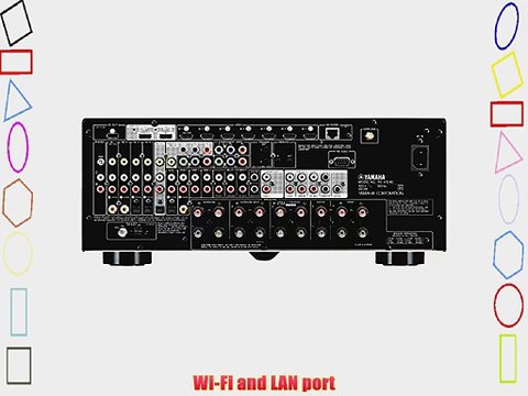 Yamaha RX-A1040BL 7.2-Channel Wi-Fi Network AVENTAGE Home Theater Receiver