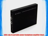 SMSL sAp-4s portable power headphone amplifier black