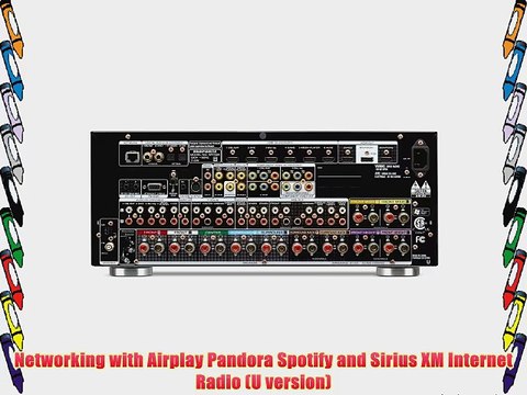 Marantz SR7008 9.2-Channel 1080P and 4K Ultra HD Pass Through Networking Home Theater Receiver