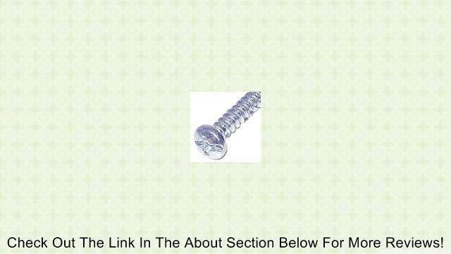 Midwest Products 03238 Zinc Plated Tapping Screw #8x1/2 Review