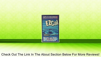 Air-O-Swiss AOS 7417 EZ Cal - Cleaner/Descaler - 3 pack Review