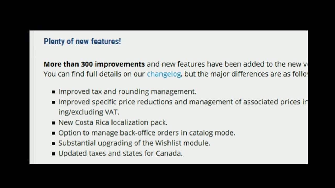 Whats Going in With PrestaShop in January 2015? New Updates