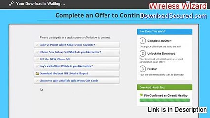 Wireless Wizard Free Download (Legit Download)